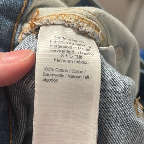 Madewell The Perfect Jean Short Denim Blue Women's Size 33 - Picture 5 of 6